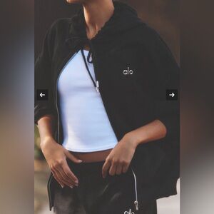 Alo Yoga Sweet Escape Zip Up Hoodie